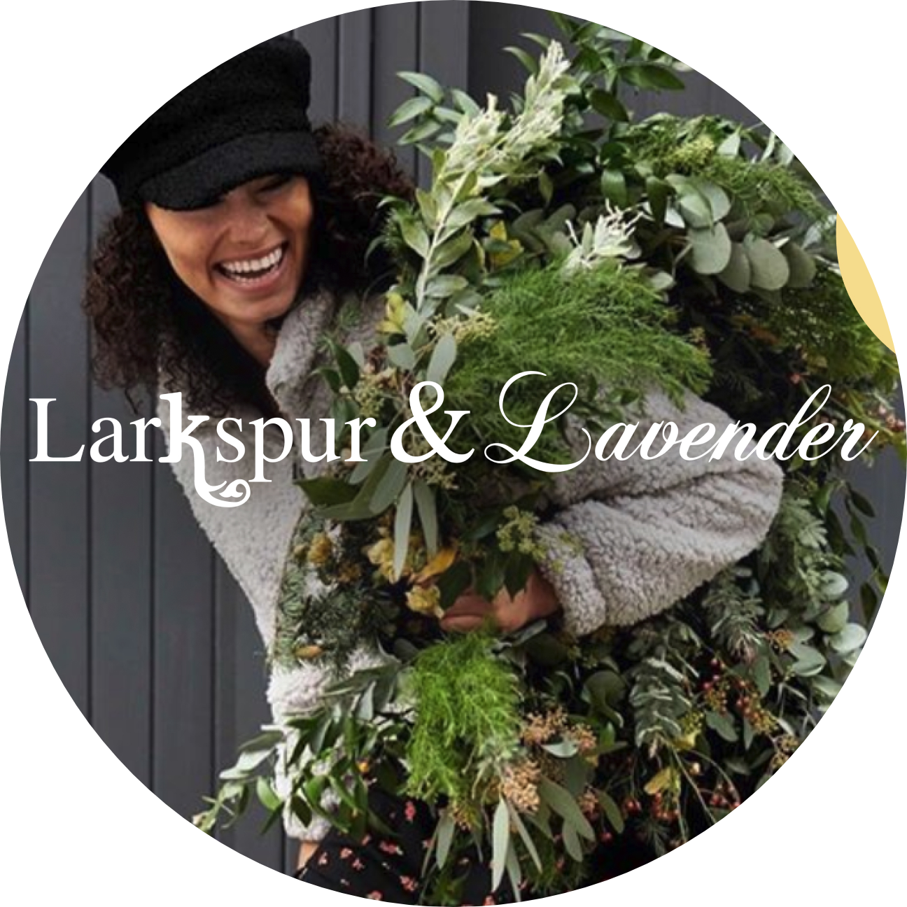 Sally, Larkspur & Lavender