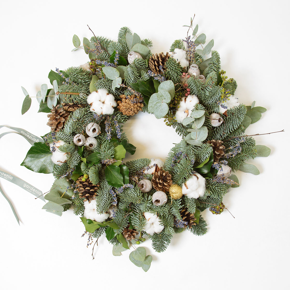 Cotton Wreath