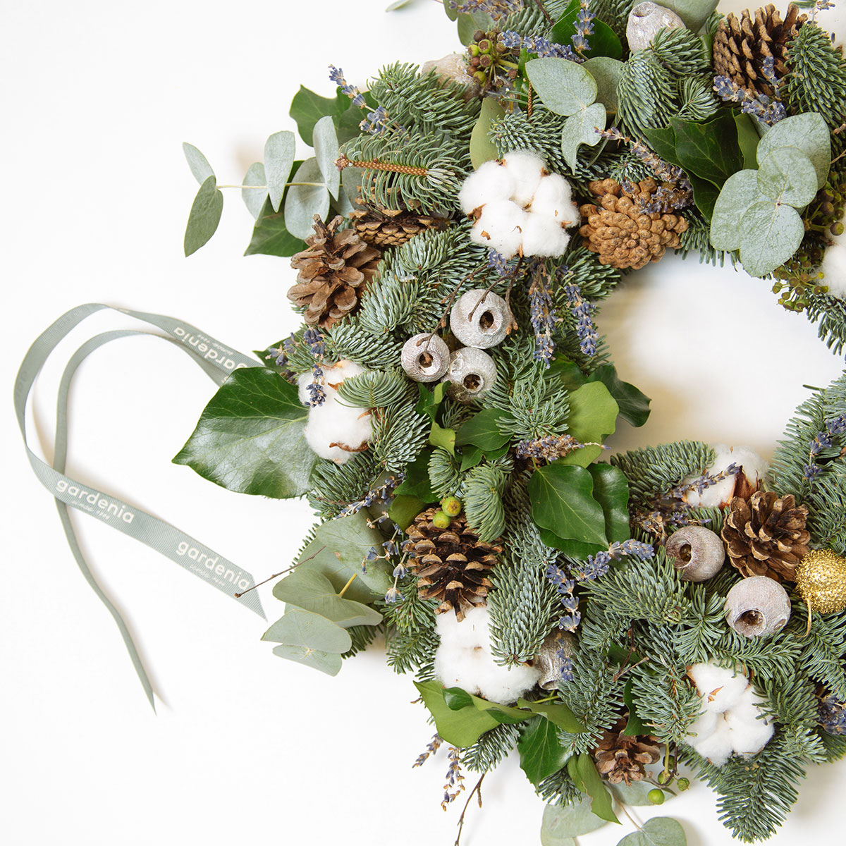 Cotton wreath original