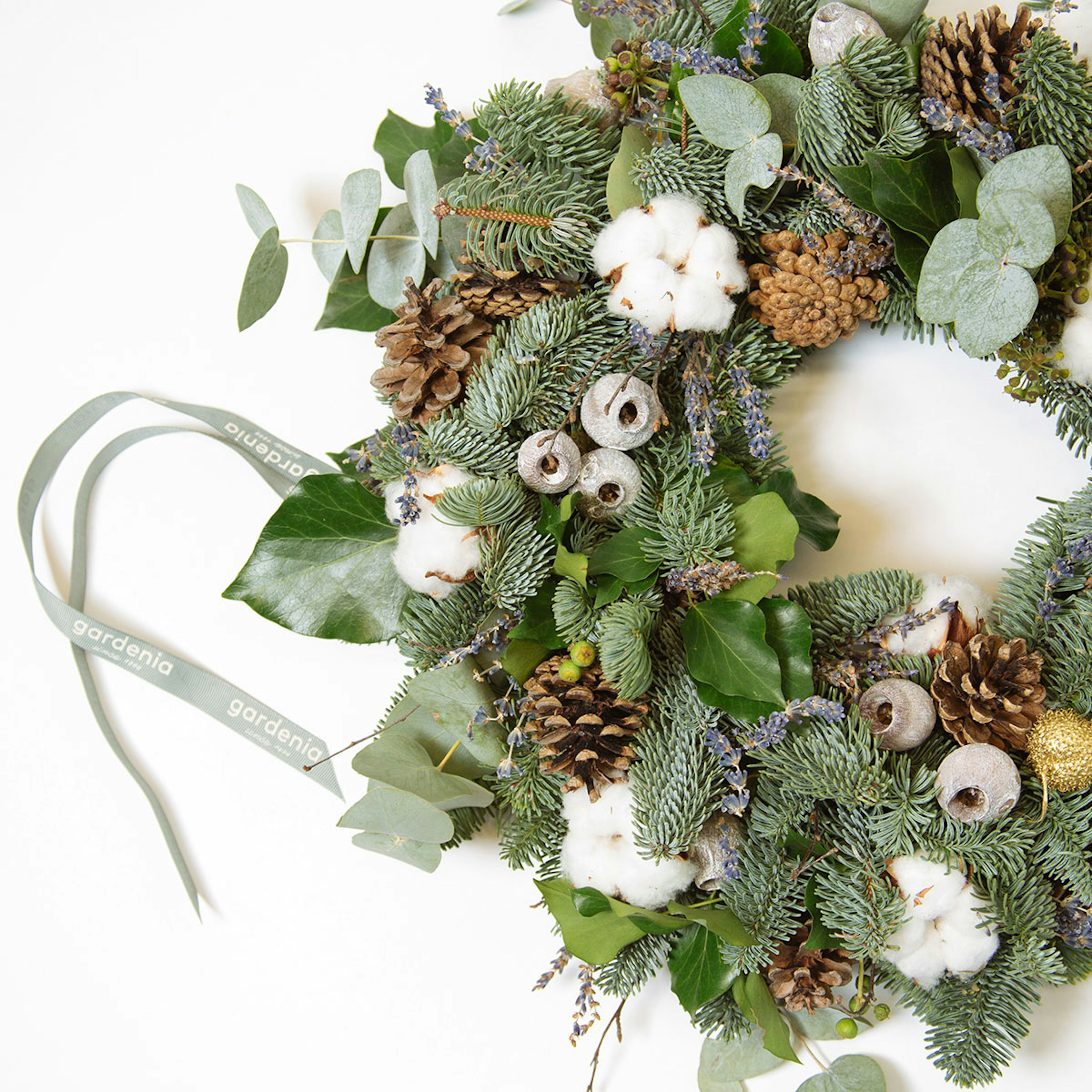 Cotton wreath original