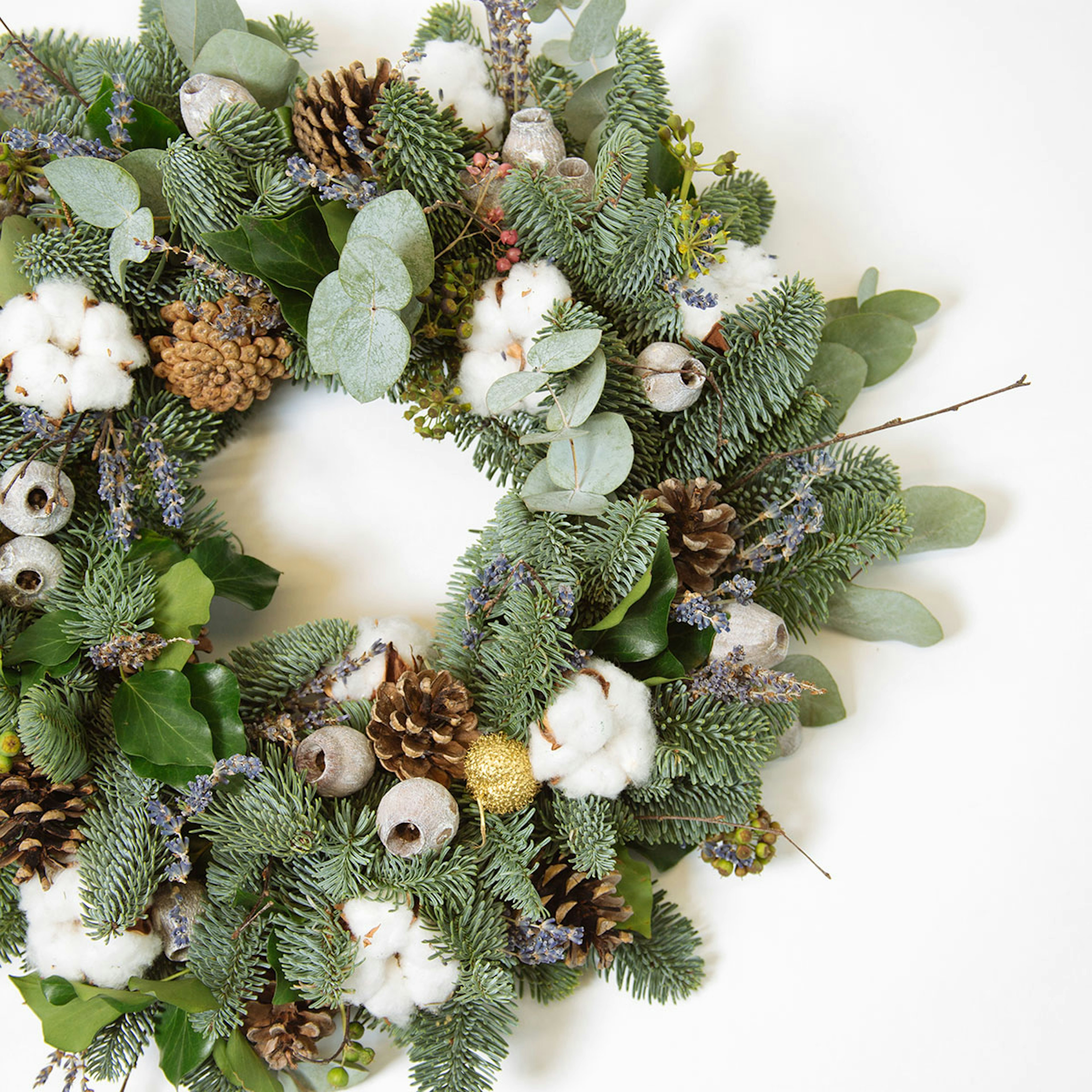 Cotton wreath original