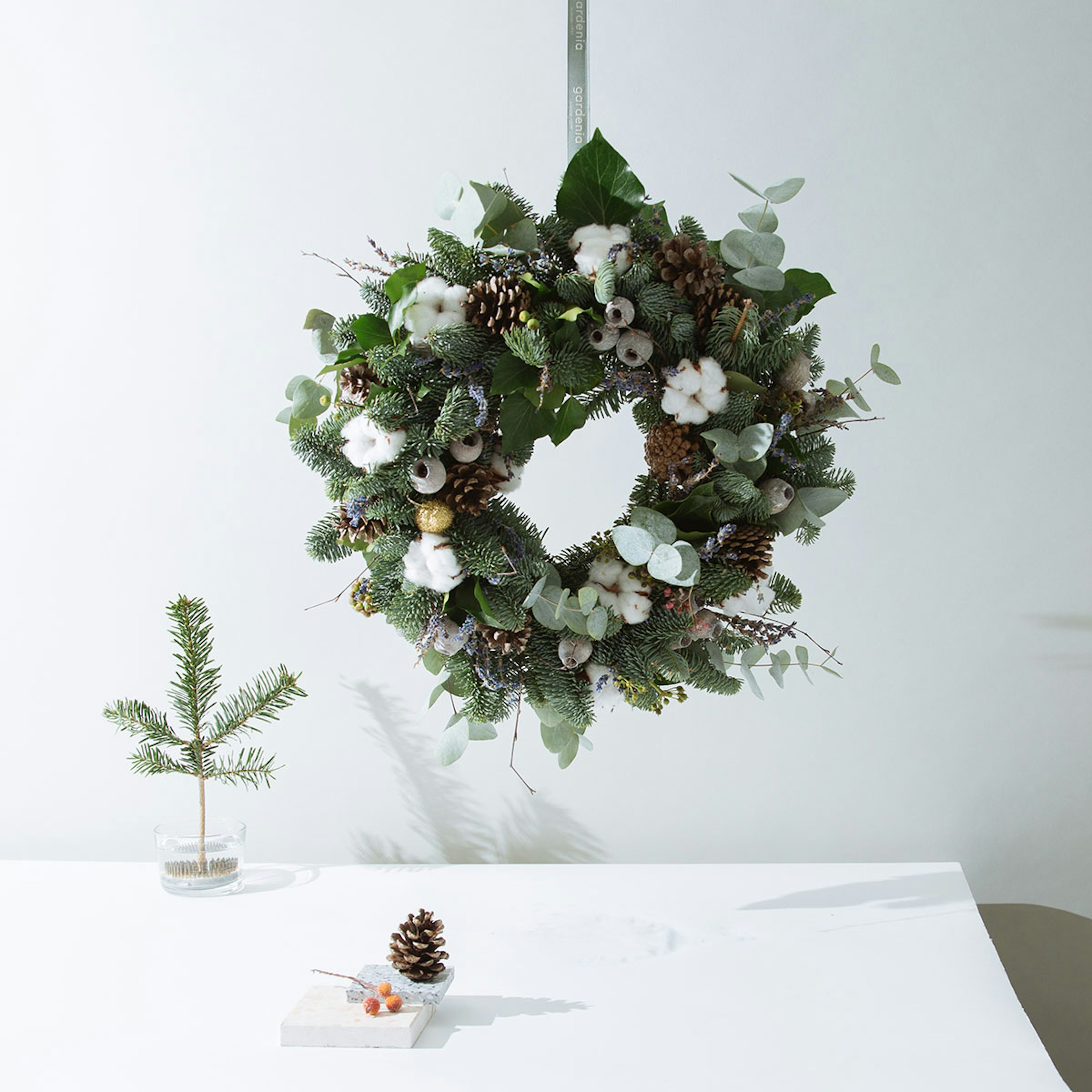 Cotton wreath original