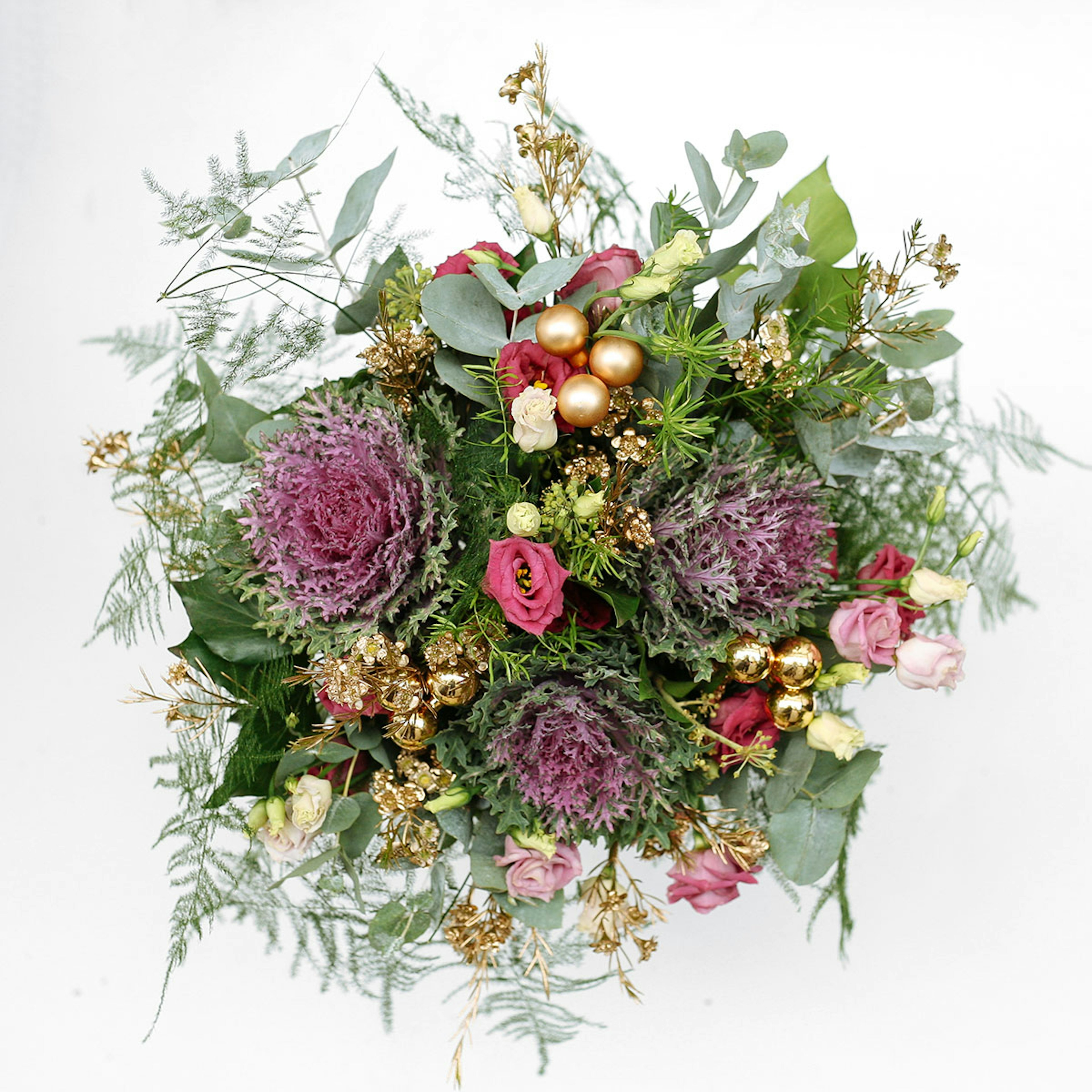 Plum festive bouquet original