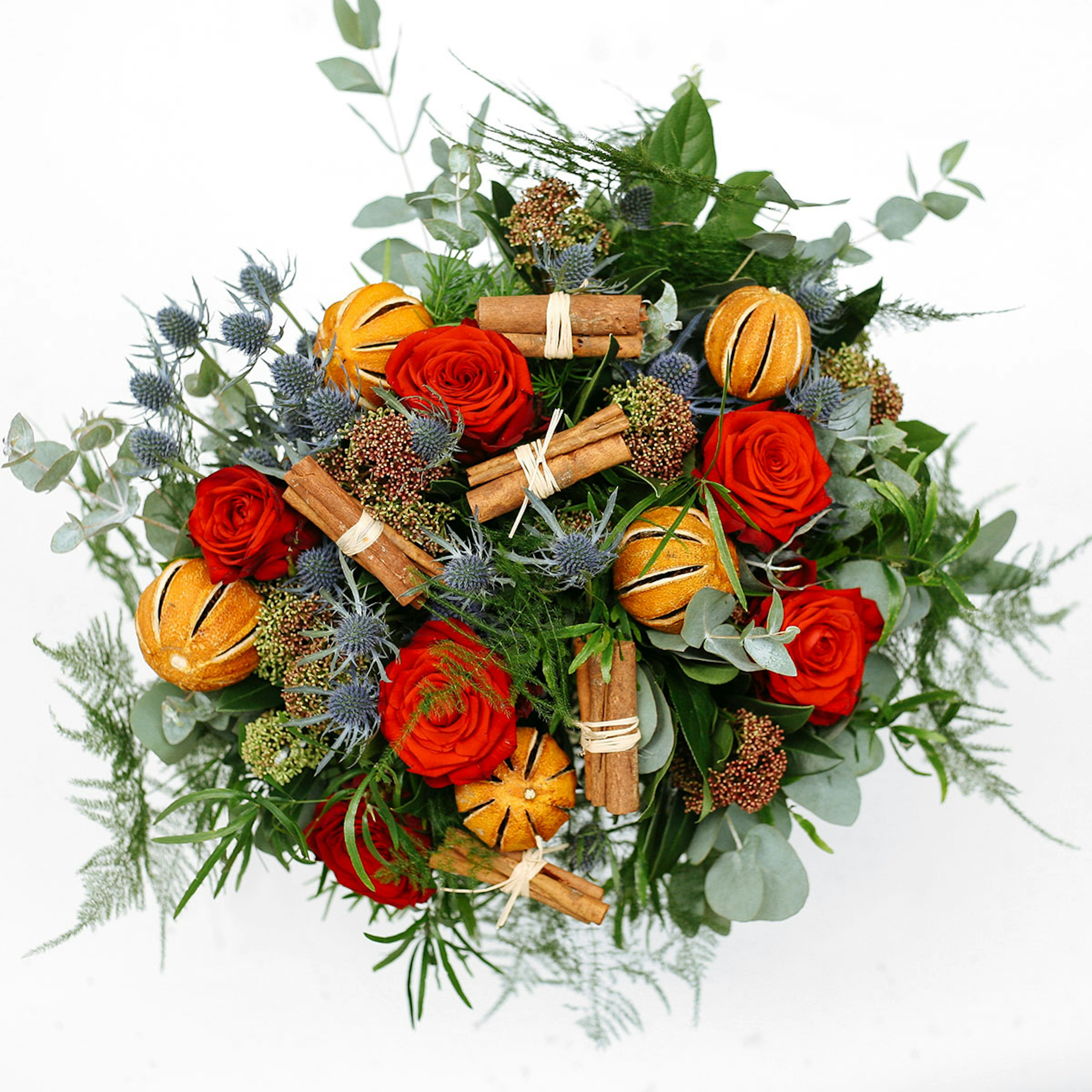 Red festive bouquet original