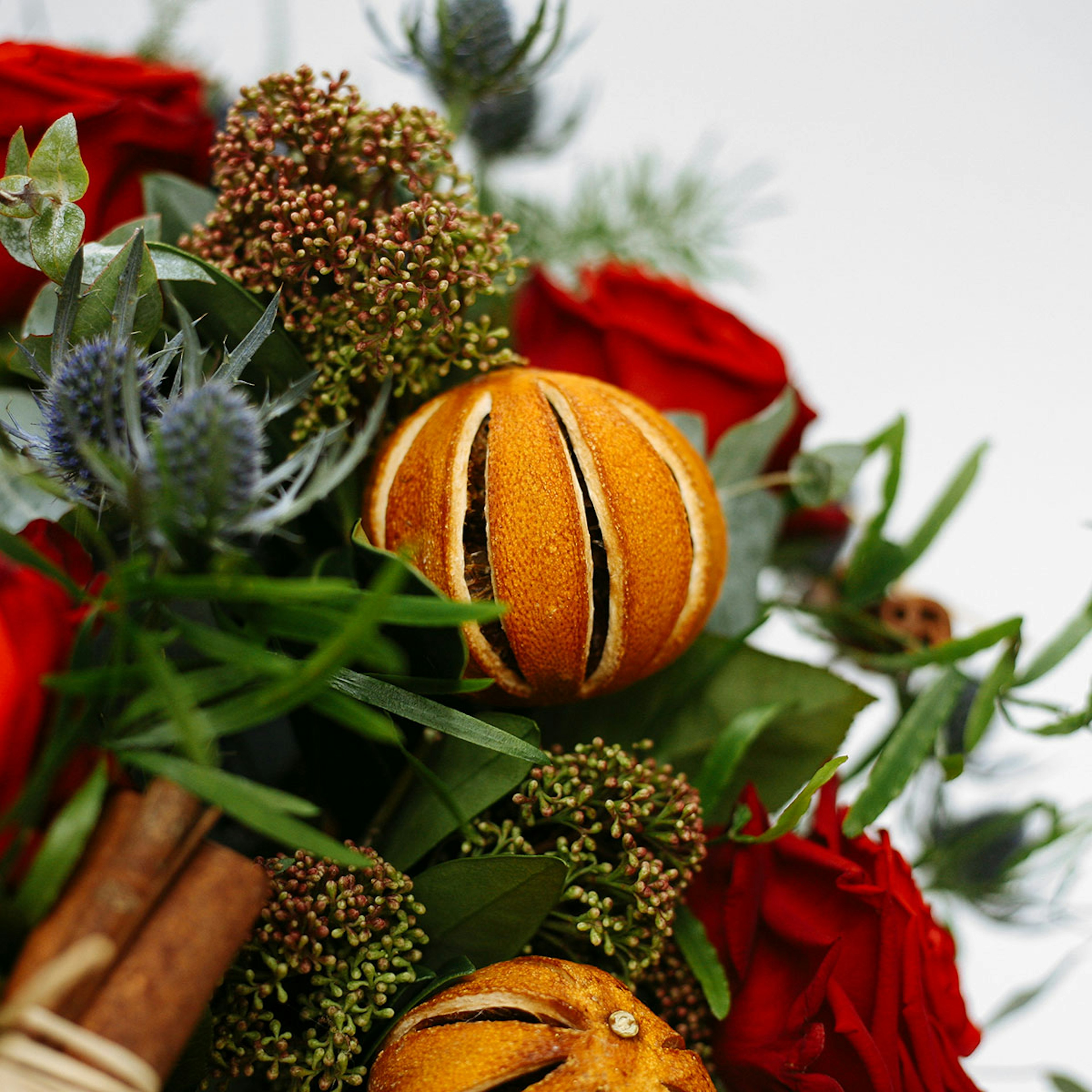 Red festive bouquet original