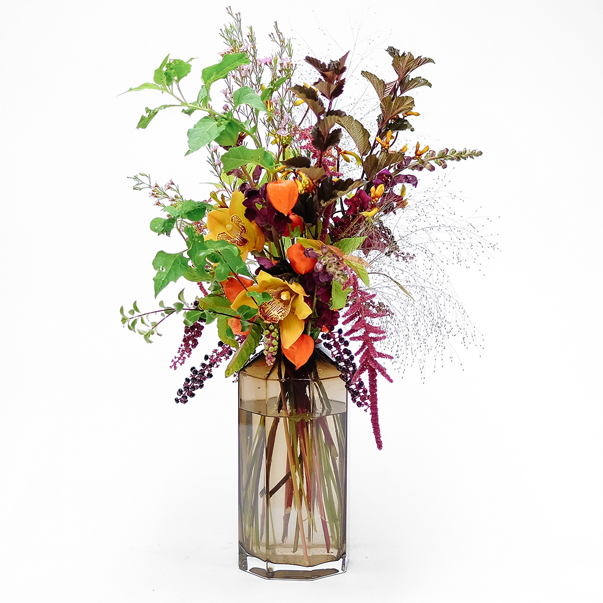 Midnight Lanterns original by Orchidya — flowers available for delivery from Floom