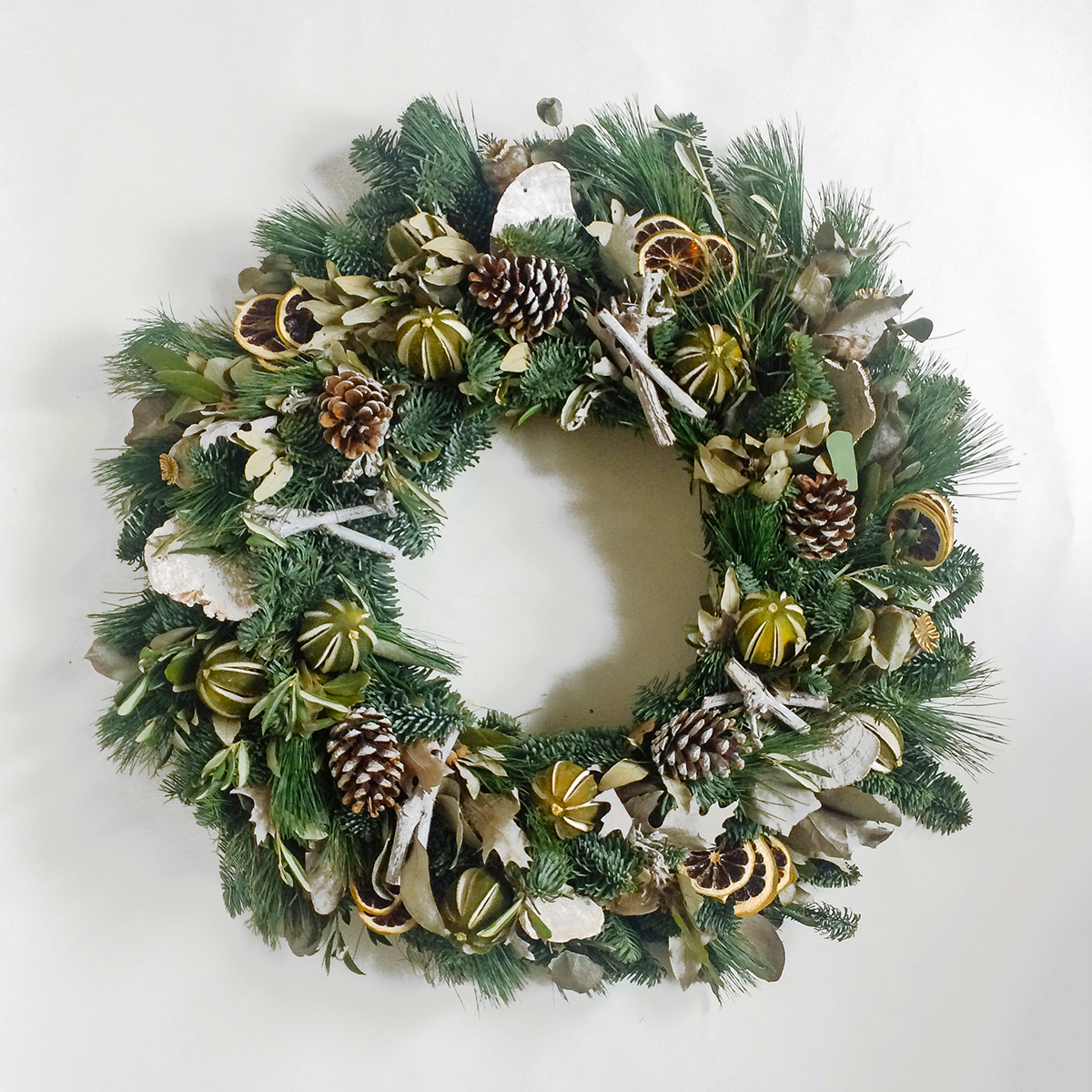 Christmas wreath lime original