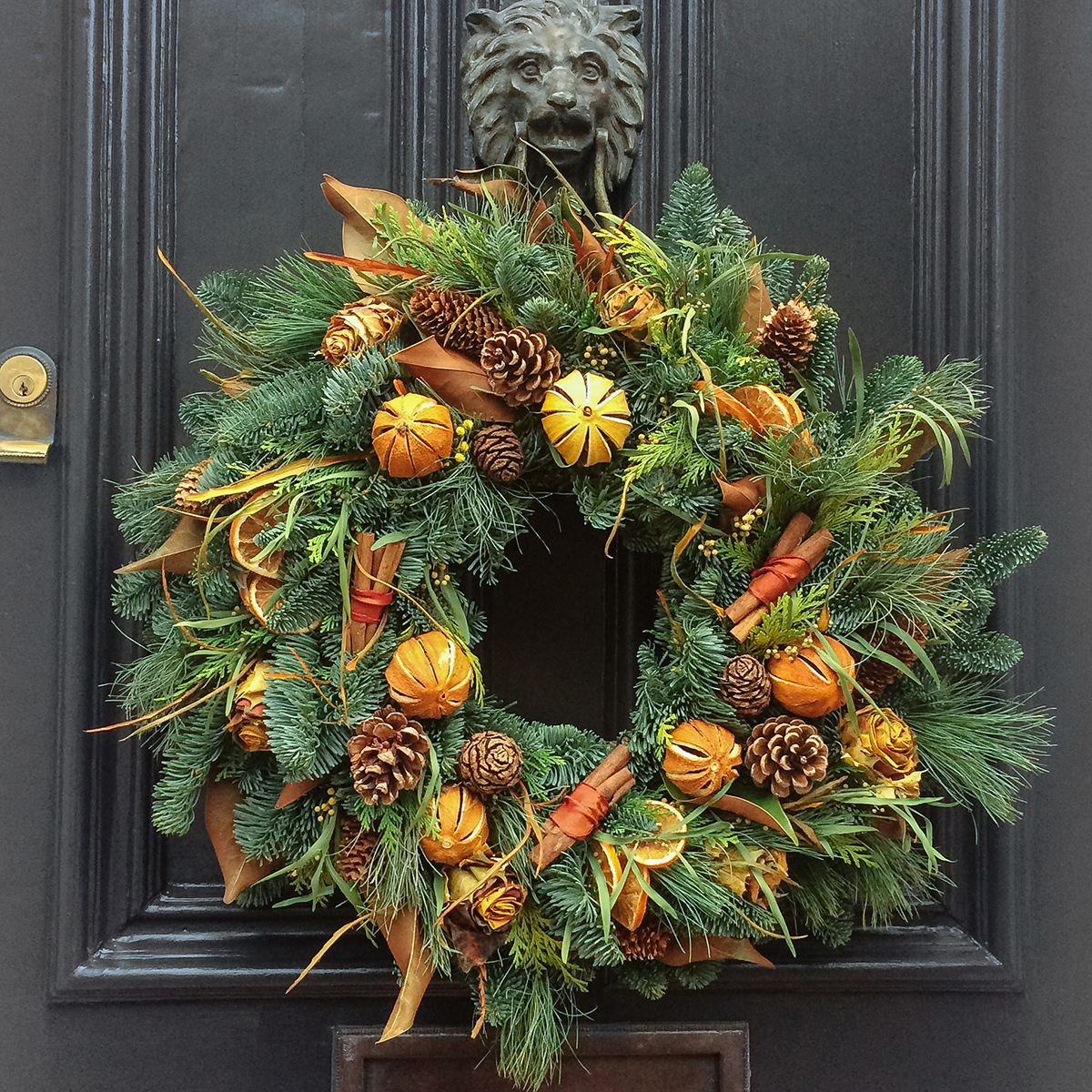 Wreath orange original