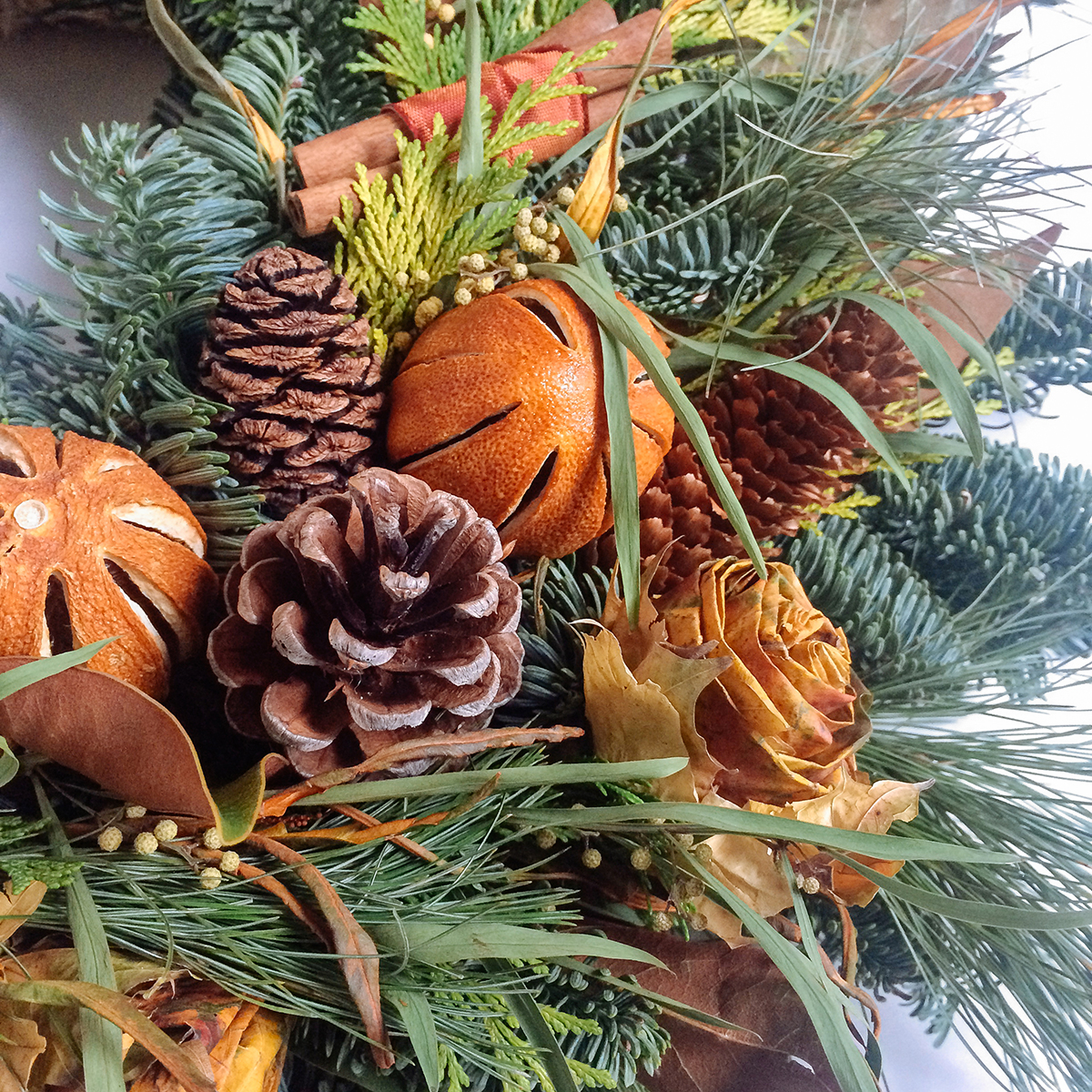 Wreath orange original