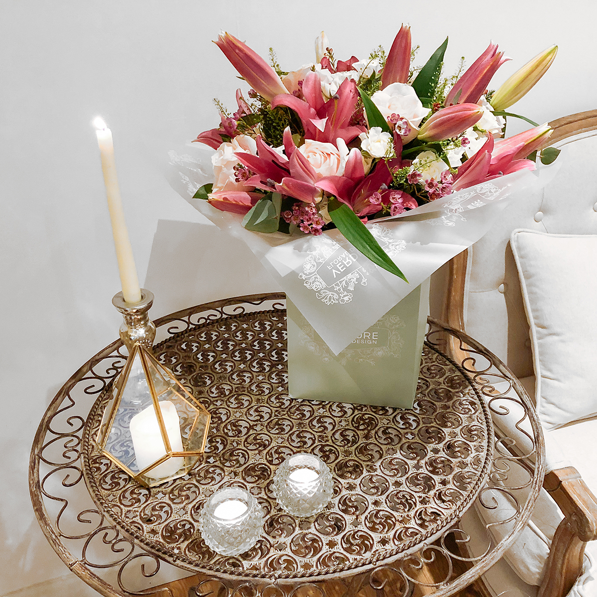 Roses & Lilies original