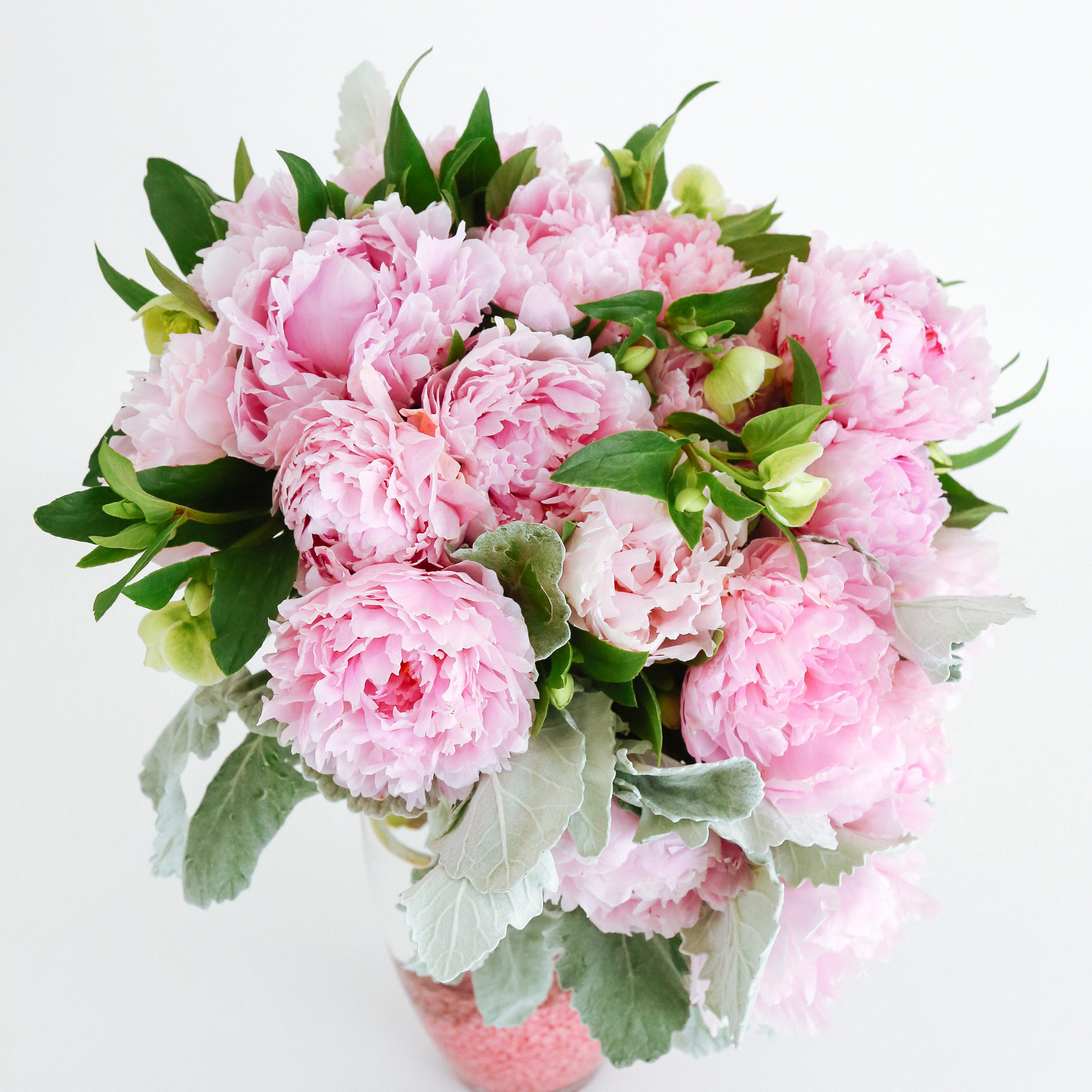 Pink Peony Clouds original