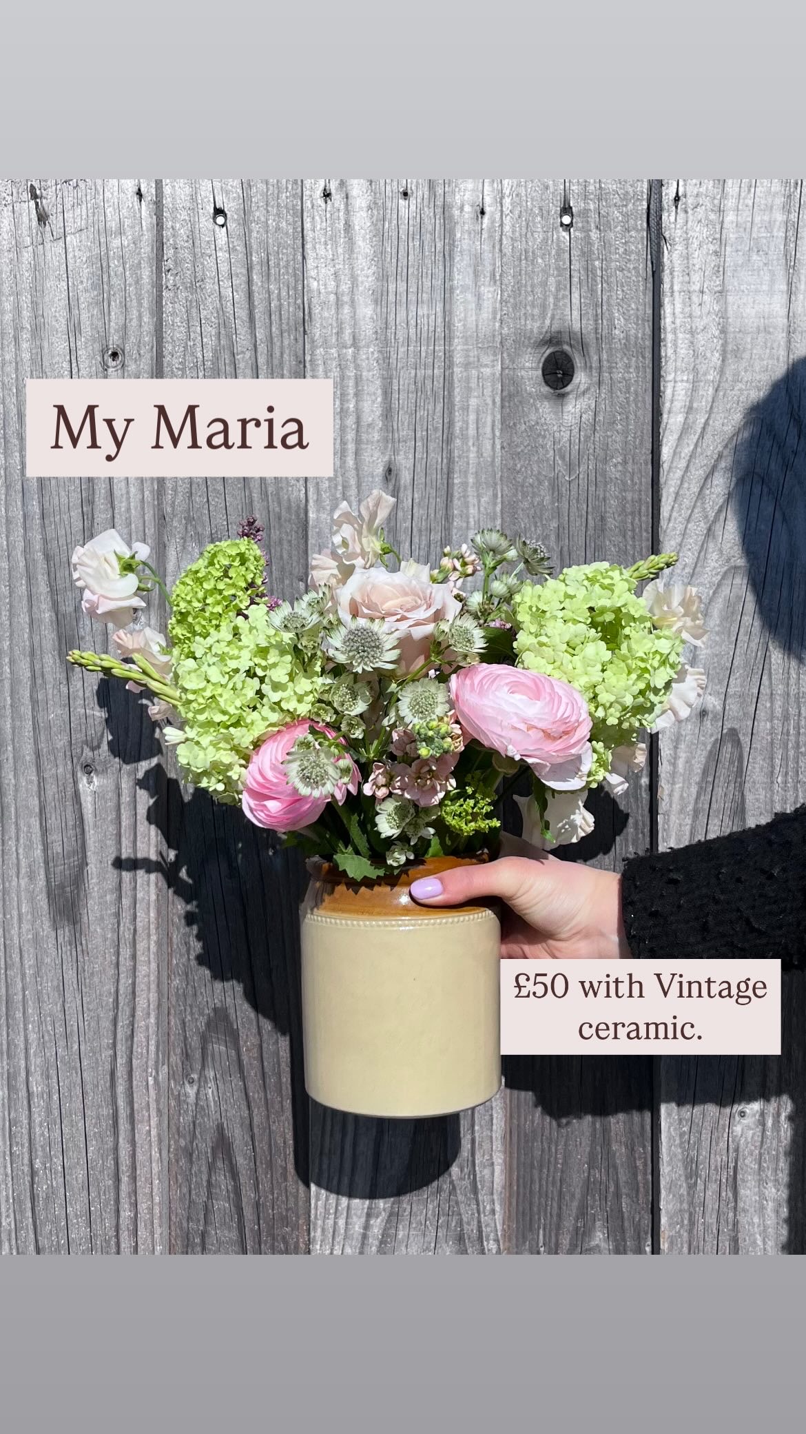 Maria - Vintage Vase