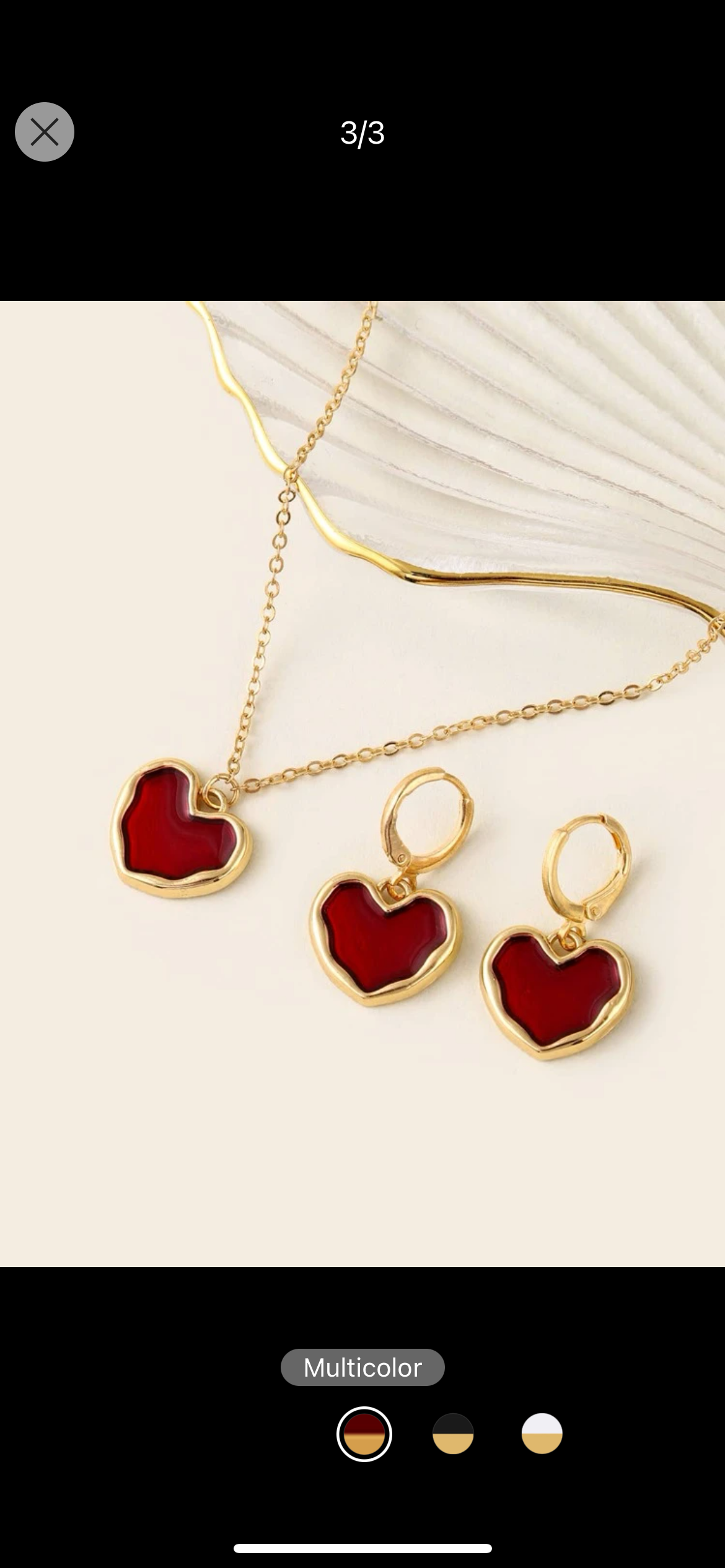 Neacklace & Earings ♥️