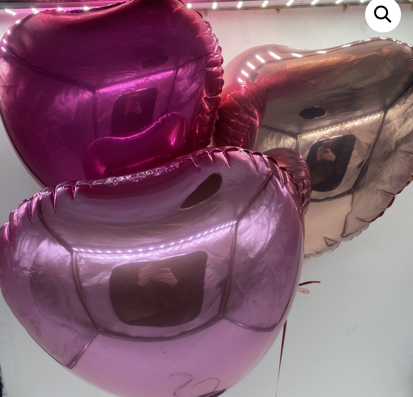 Set of 3 Heart Balloons