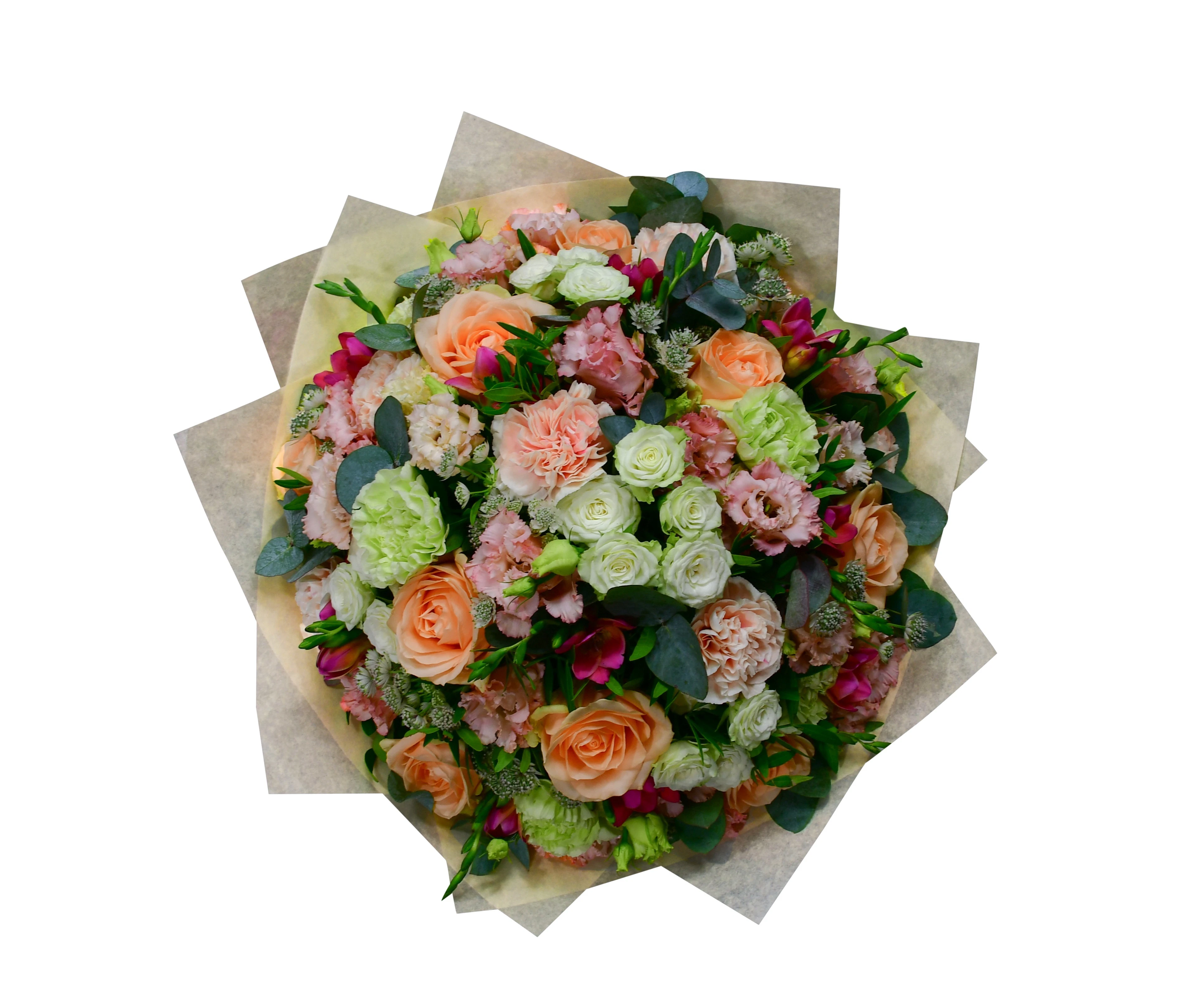Peach Passion by Moyses Stevens Flowers — flowers available for delivery from Floom