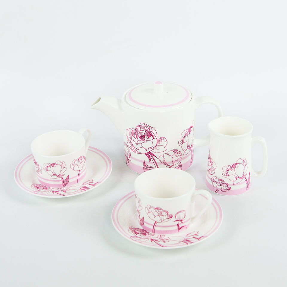 Peony Afternon TeaSet