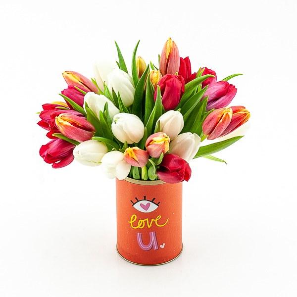 Eye Love U Tulips