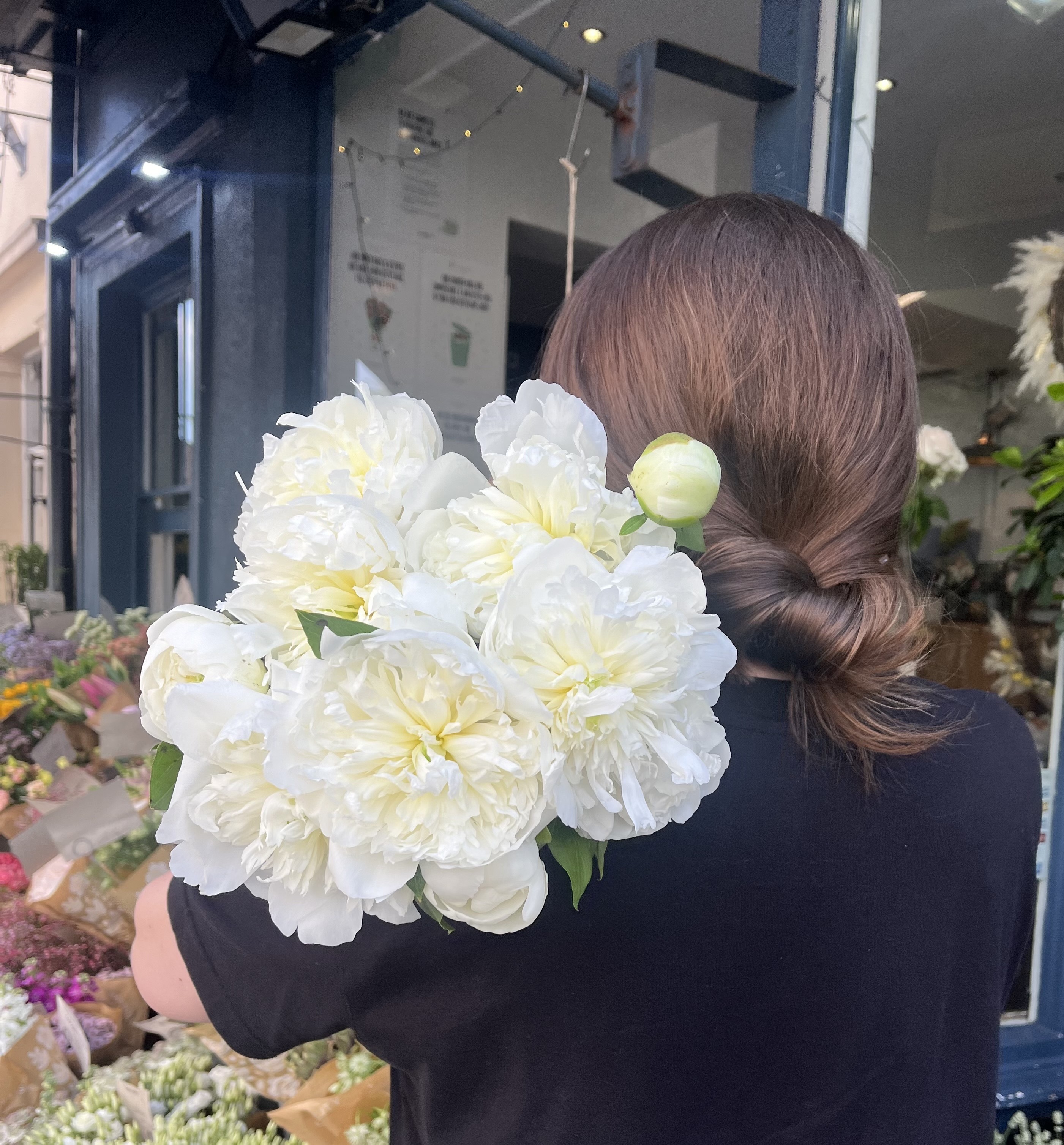 White Peonies original