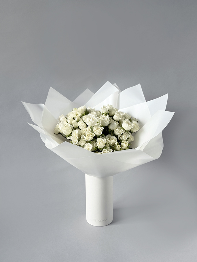 White Mini Roses