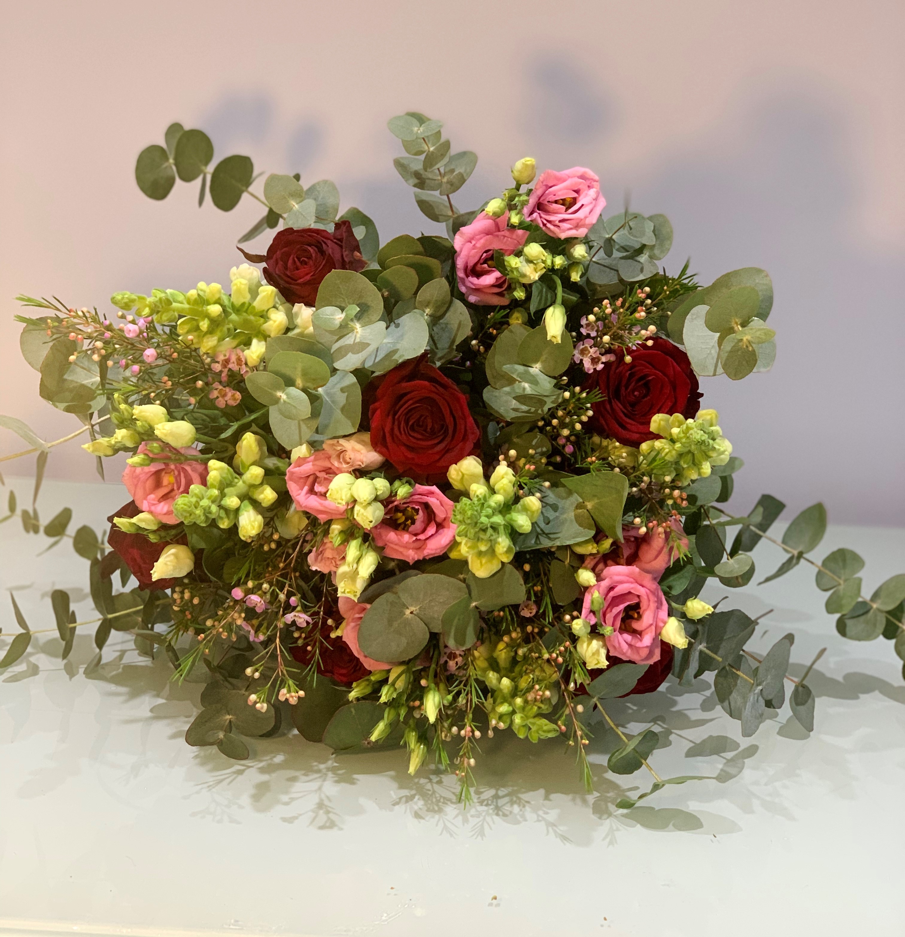 Luxe Red Rose Bouquet