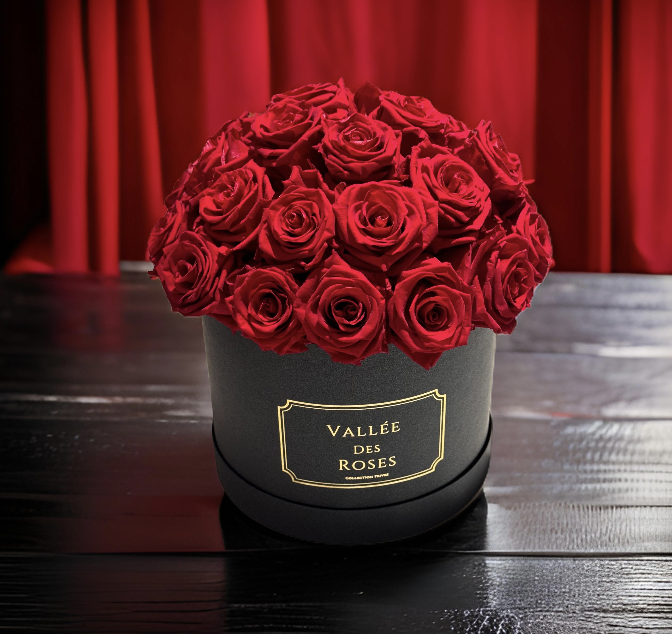 Red Preserved  Roses