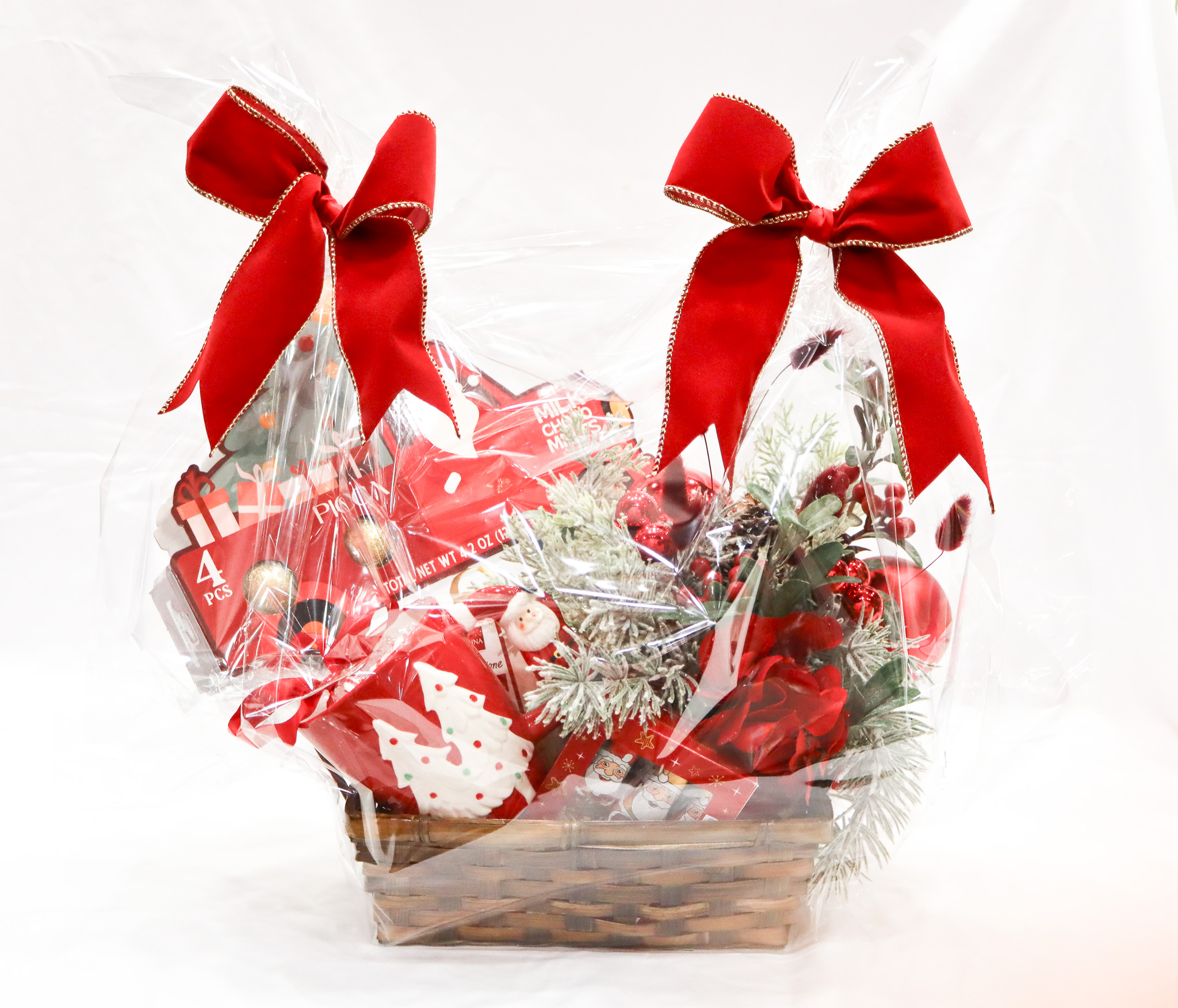 Santa's Sleigh Basket