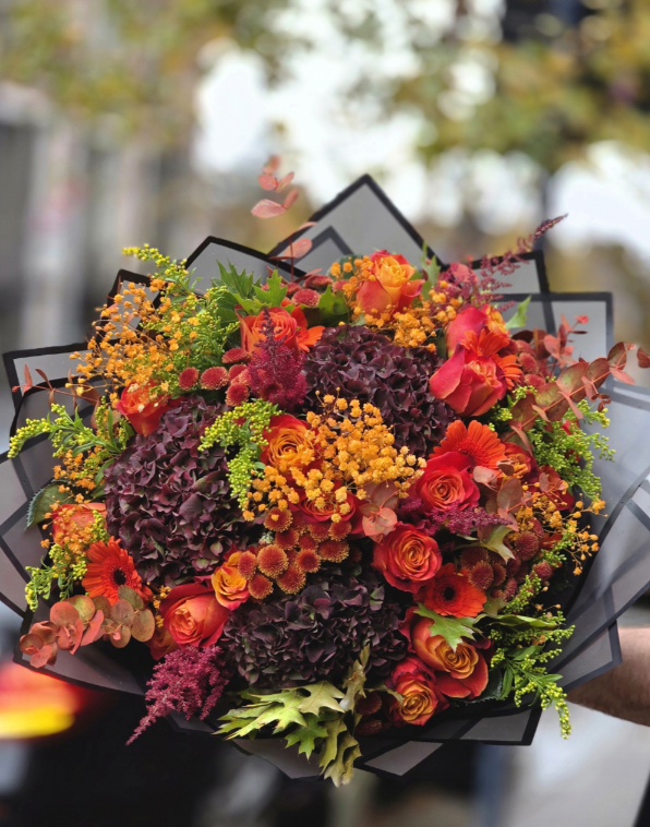Autumn Afterglow by Fern & Petals — flowers available for delivery from Floom
