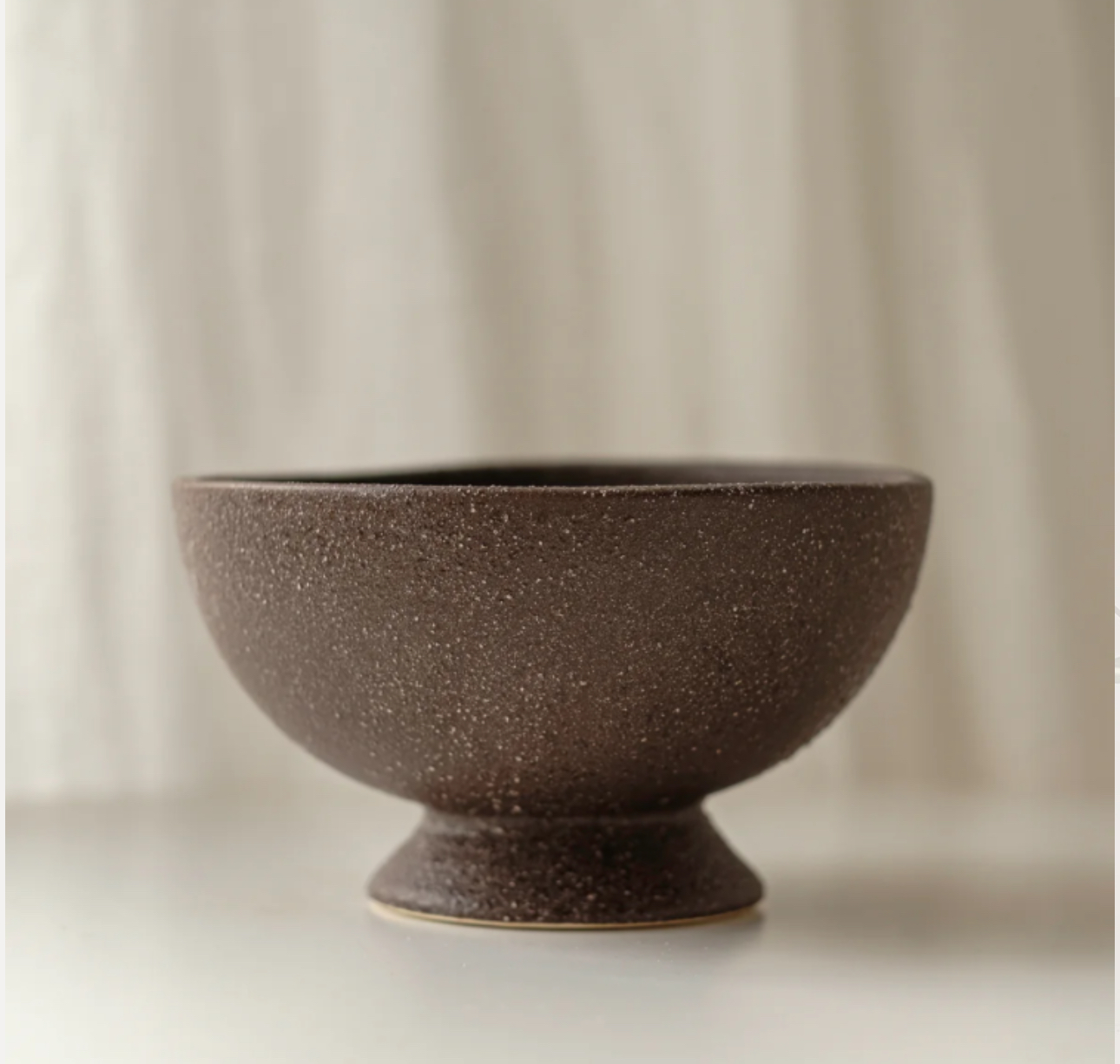 Earthy Brown Ceramic 