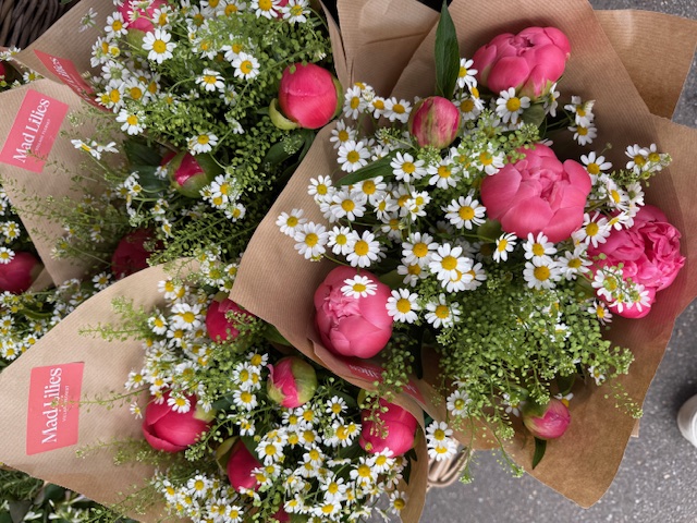 Peony & Daisy Posy