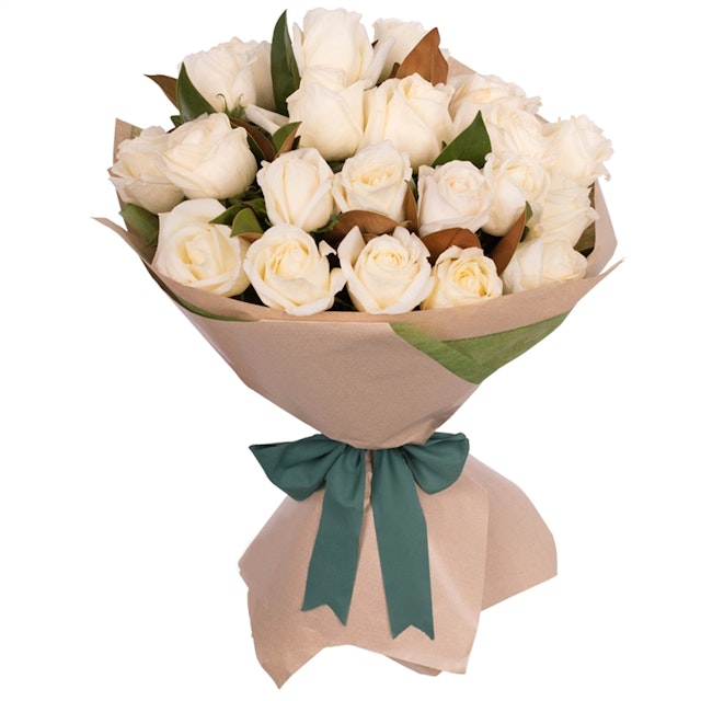 white roses