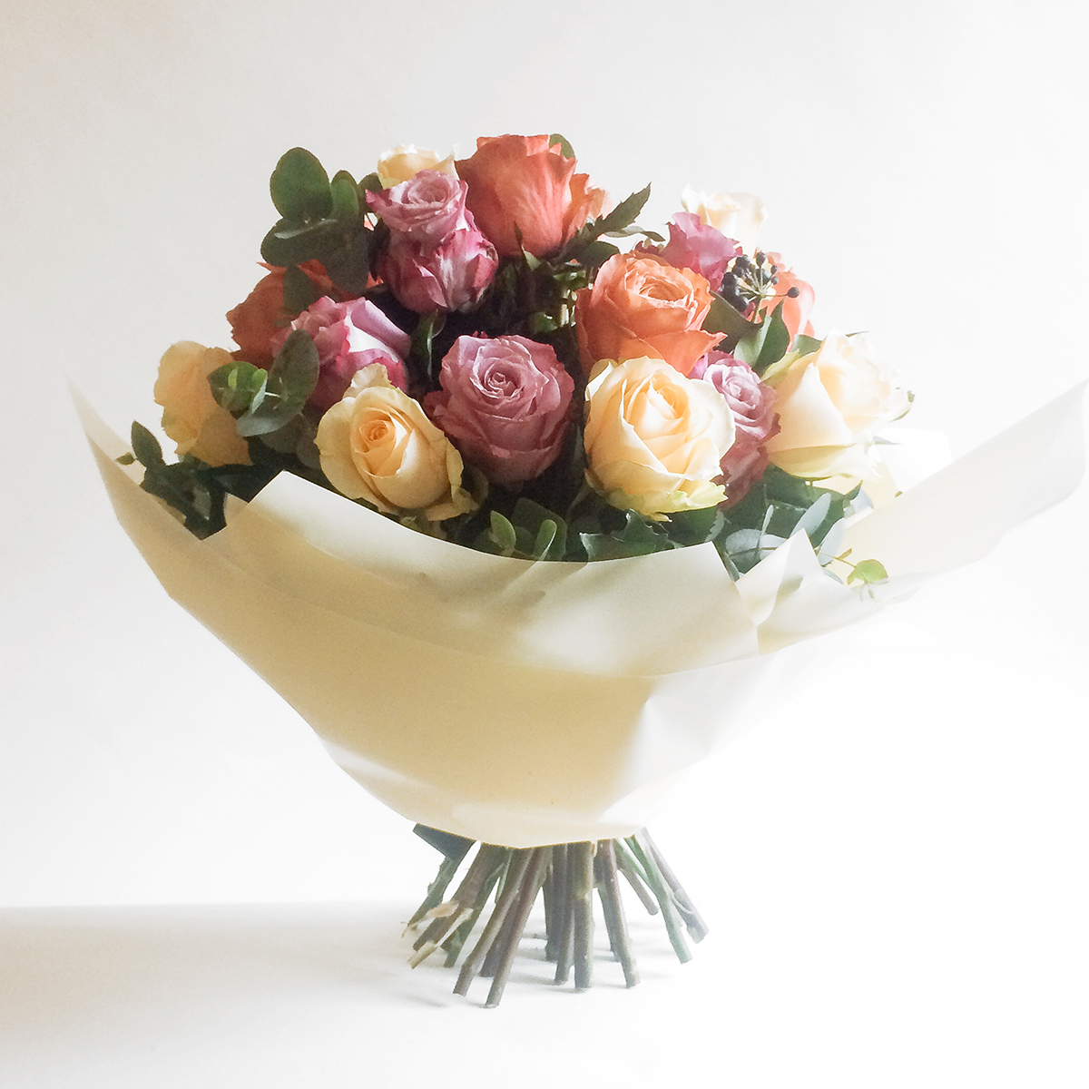 Two Dozen Mixed Roses