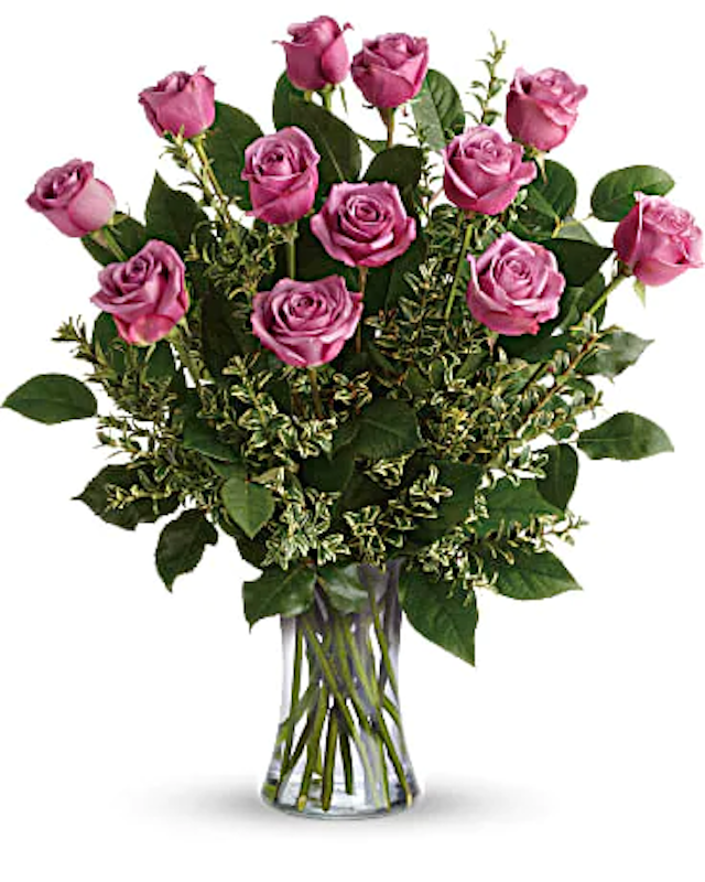 Dozen Pink Roses