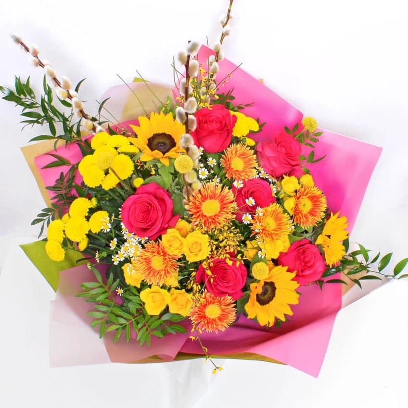 A Burst of Joy by Poppy's Florist — flowers available for delivery from Floom
