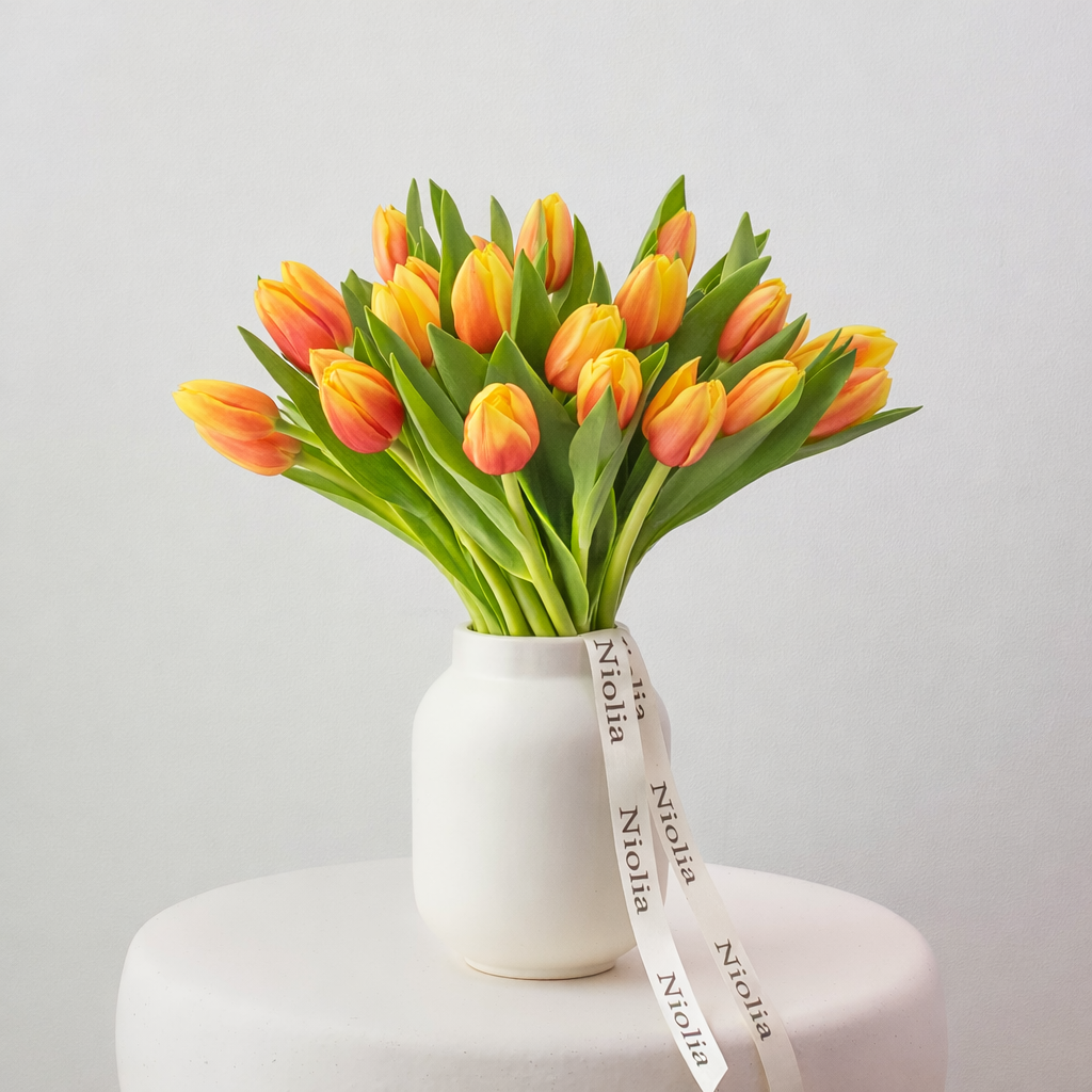 Classic Orange Tulips