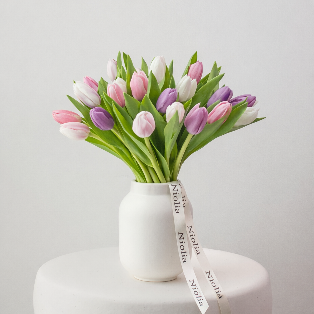 Pastel Maison Tulips