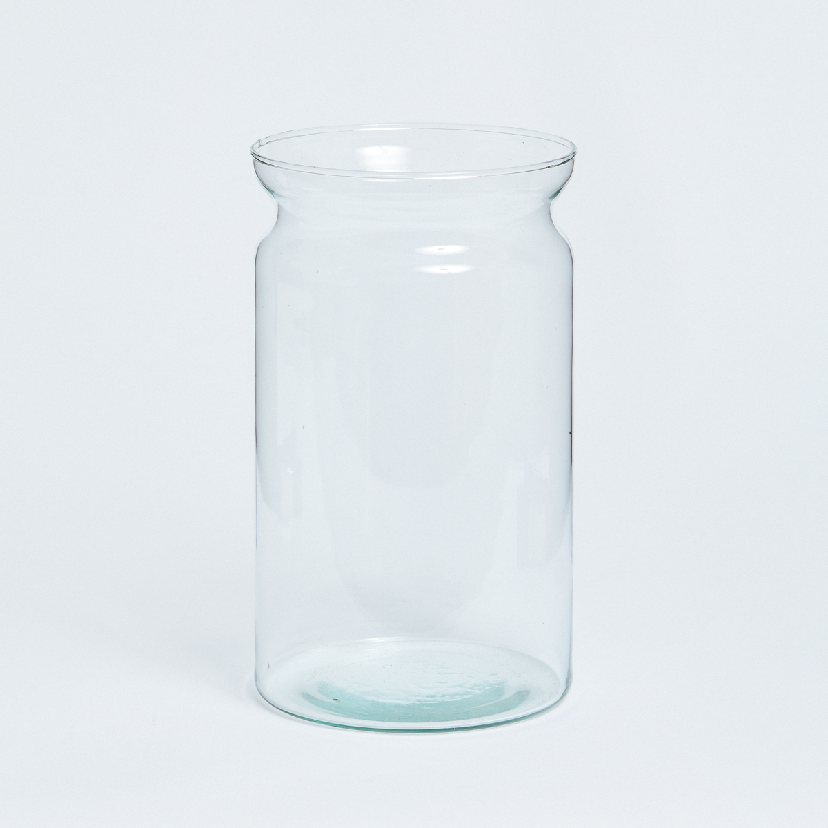 Clear vase