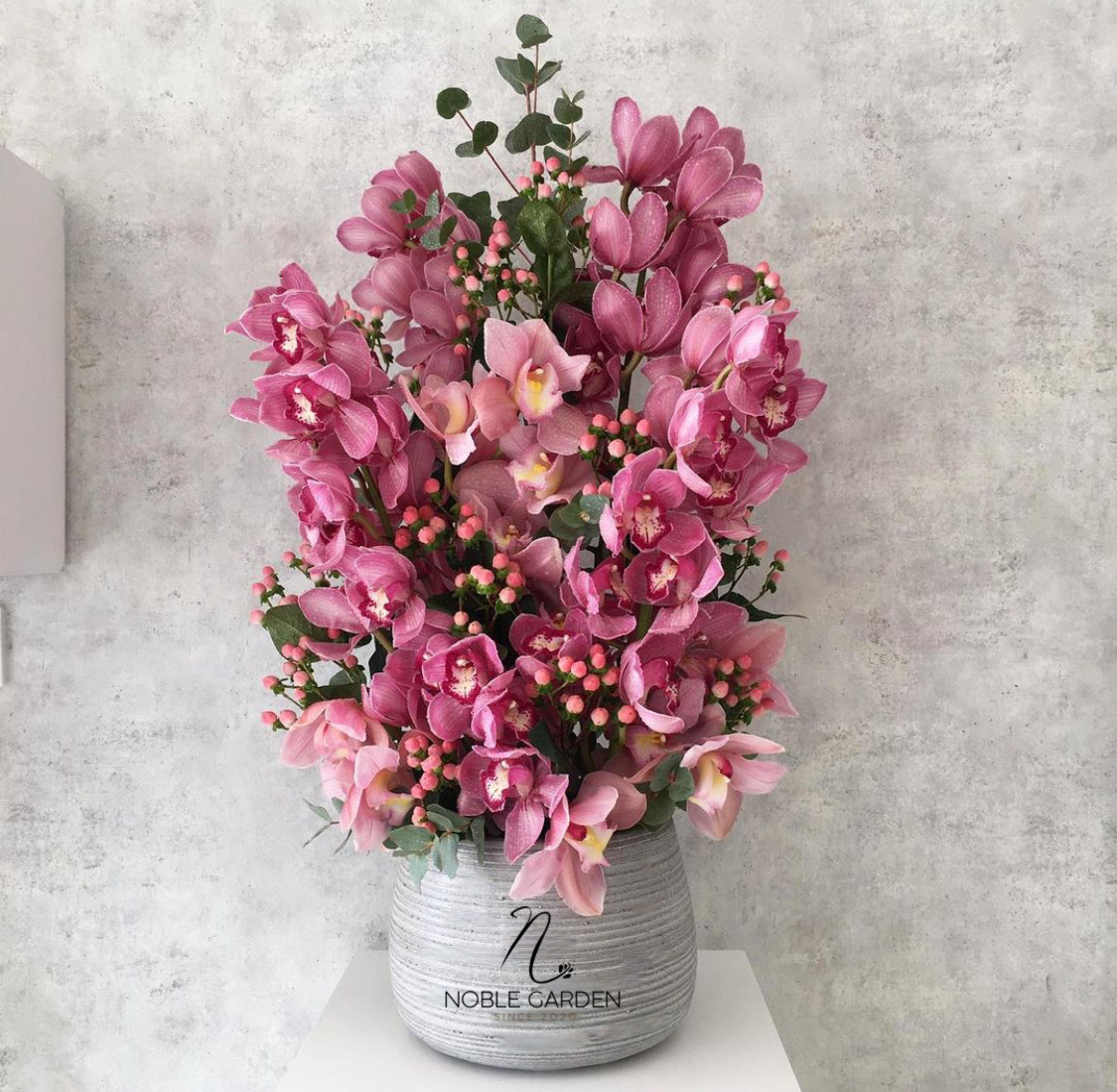 Cymbidium Orchid vase