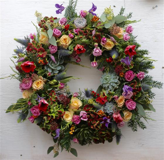 Festive Door Wreath