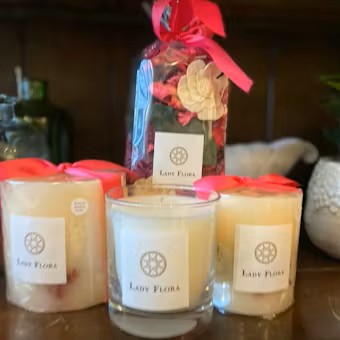 Peony & Blush Candle