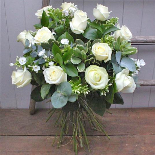 White Rose Bouquet