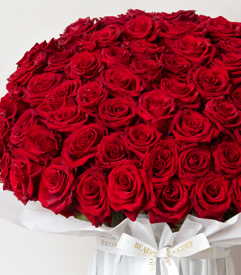 101 Luxury Red Roses