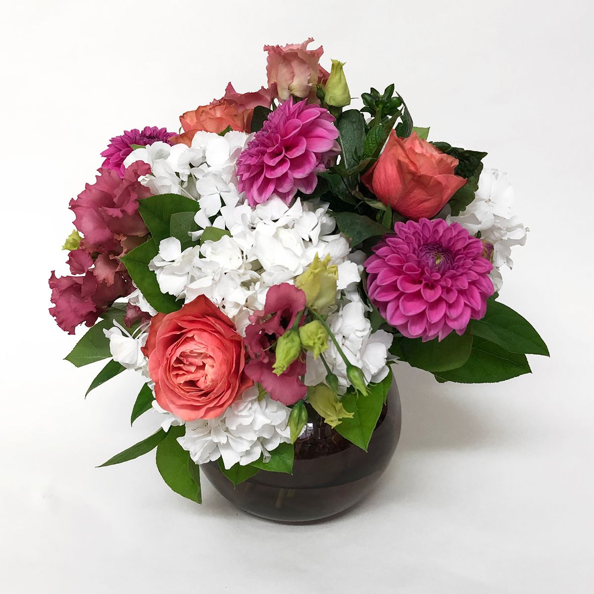 Dahlia vase by Rose & Mary — flowers available for delivery from Floom