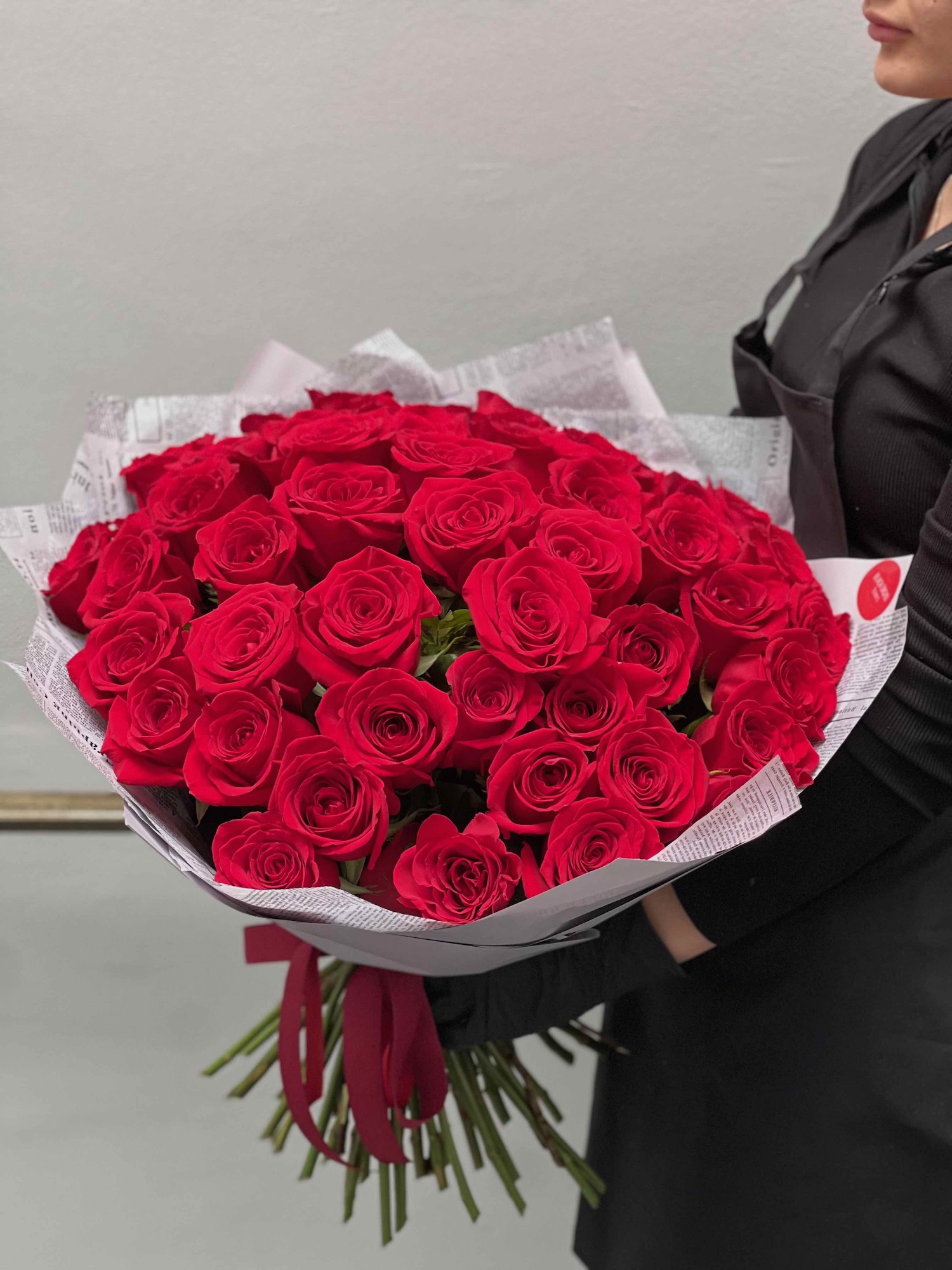Classic red roses