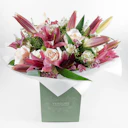 Pink Roses & Lilies