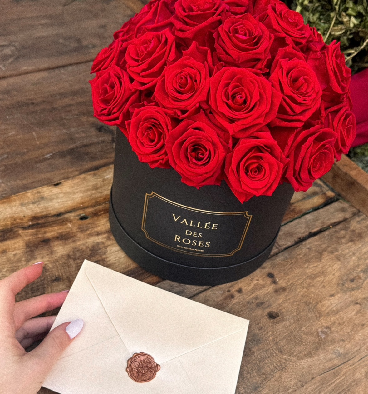 Red Preserved  Roses