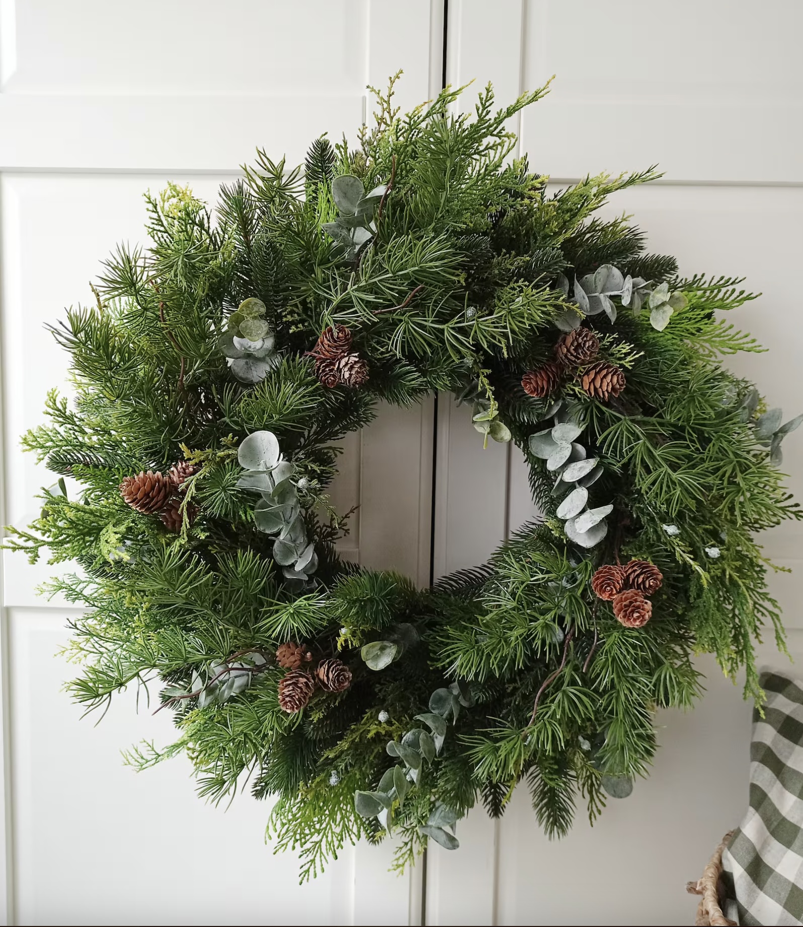 Mini Pinecone Wreath