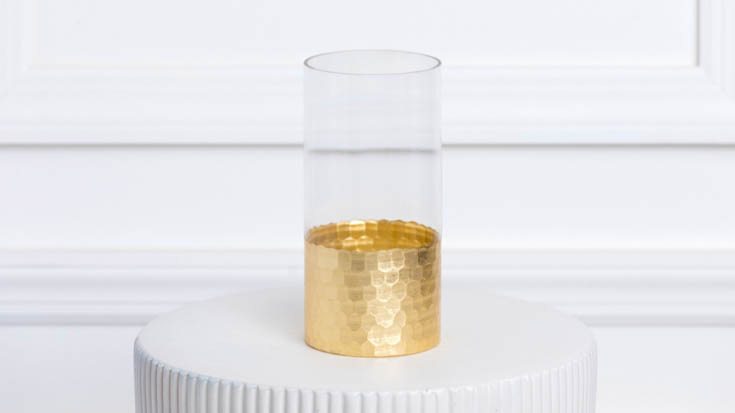 Gold Bottom Vase