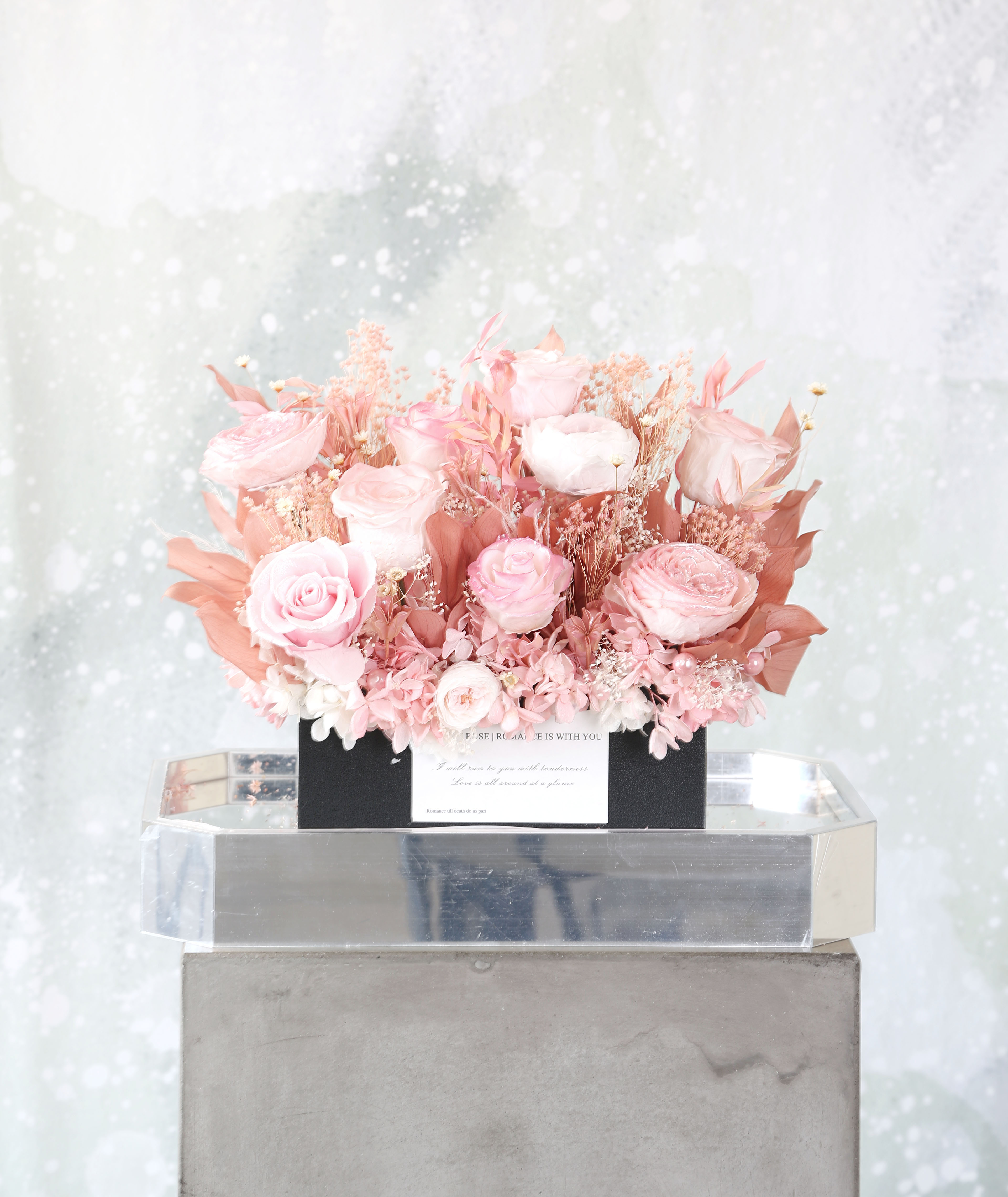 Pink Preserve garden