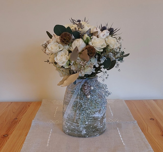 Hydrangea in a vase