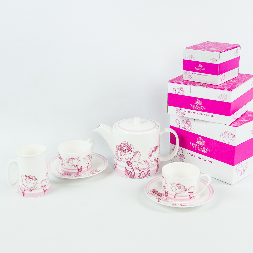 Peony Afternon TeaSet